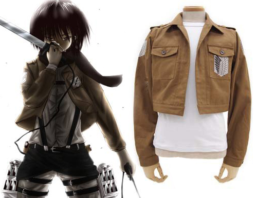 Attack on Titan The Recon Corps Wings of Freedom Boy's Jaket Cosplay Costume